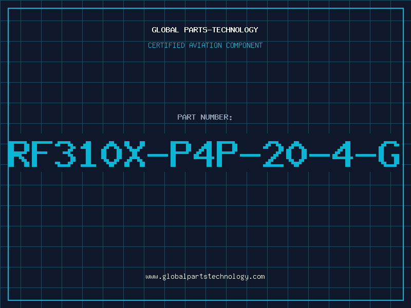 Aviation Part RF310X-P4P-20-4-G