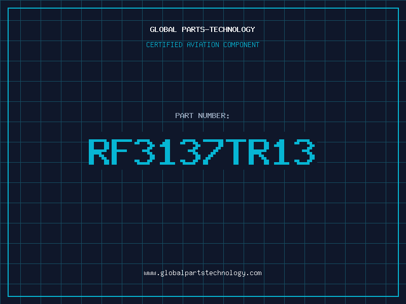 Aviation Part RF3137TR13