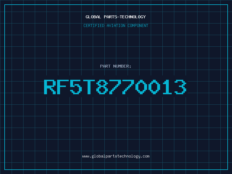 Aviation Part RF5T8770013