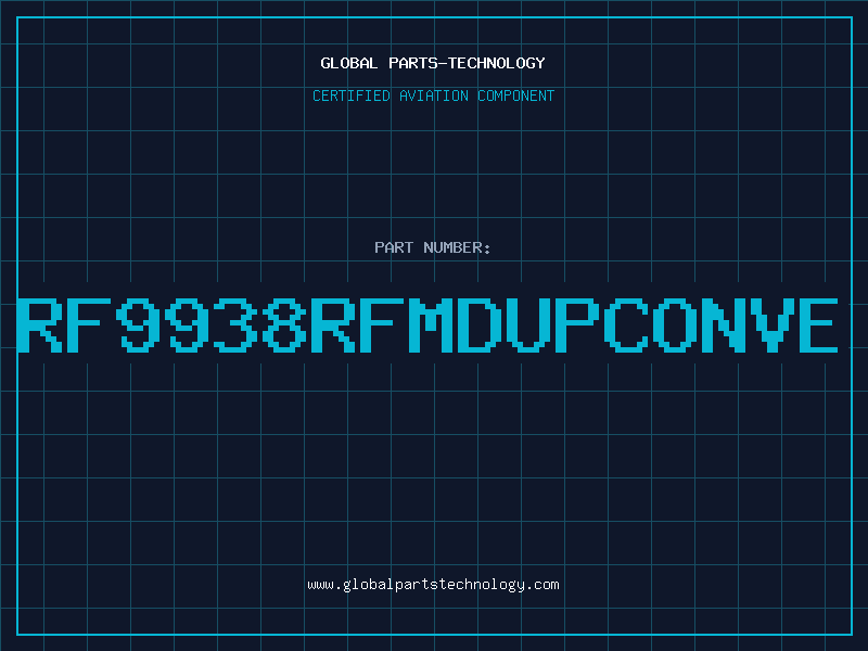 Aviation Part RF9938RFMDUPCONVE