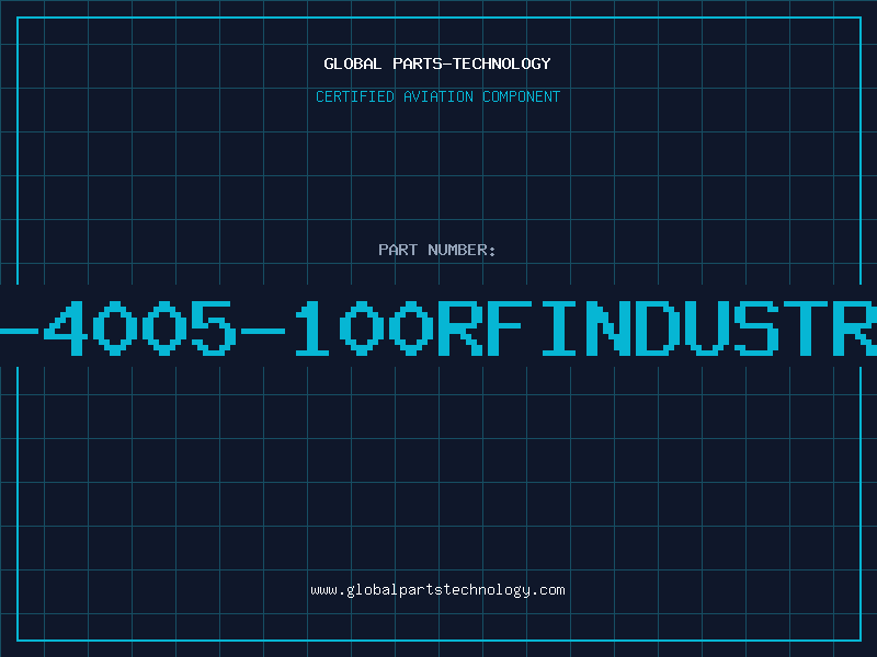 Aviation Part RFA-4005-100RFINDUSTRIES