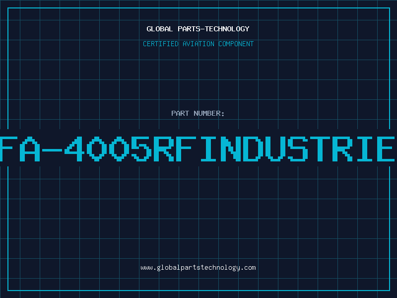 Aviation Part RFA-4005RFINDUSTRIES