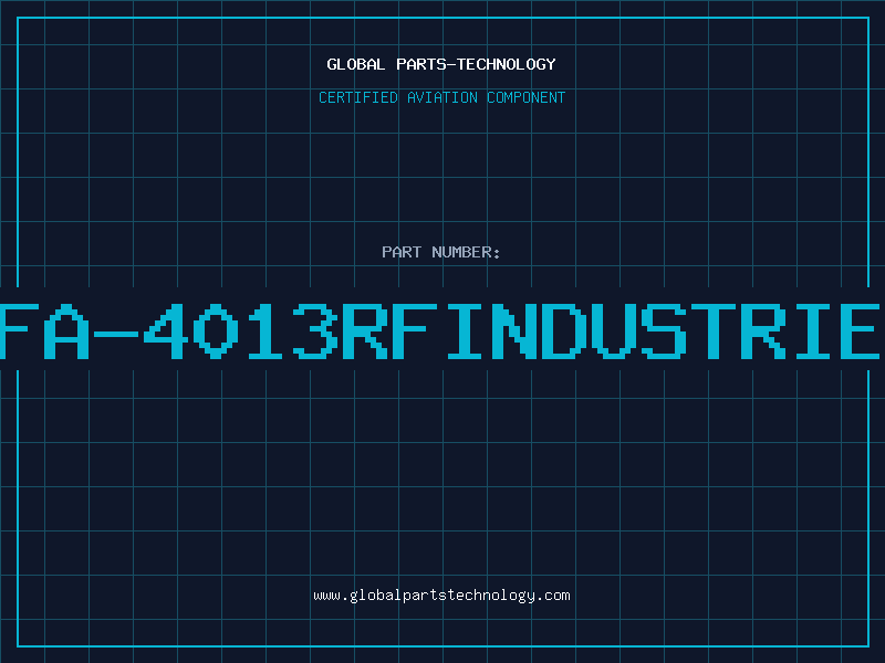 Aviation Part RFA-4013RFINDUSTRIES