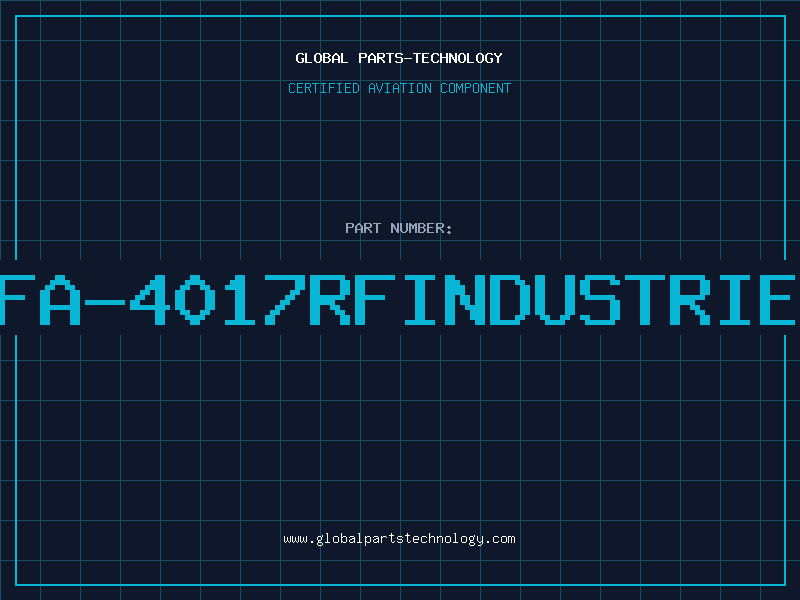 Aviation Part RFA-4017RFINDUSTRIES