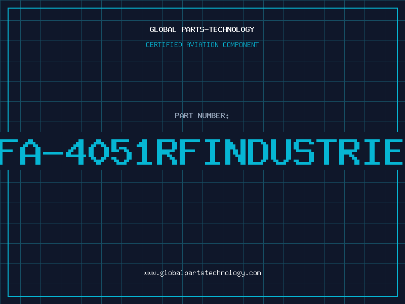 Aviation Part RFA-4051RFINDUSTRIES