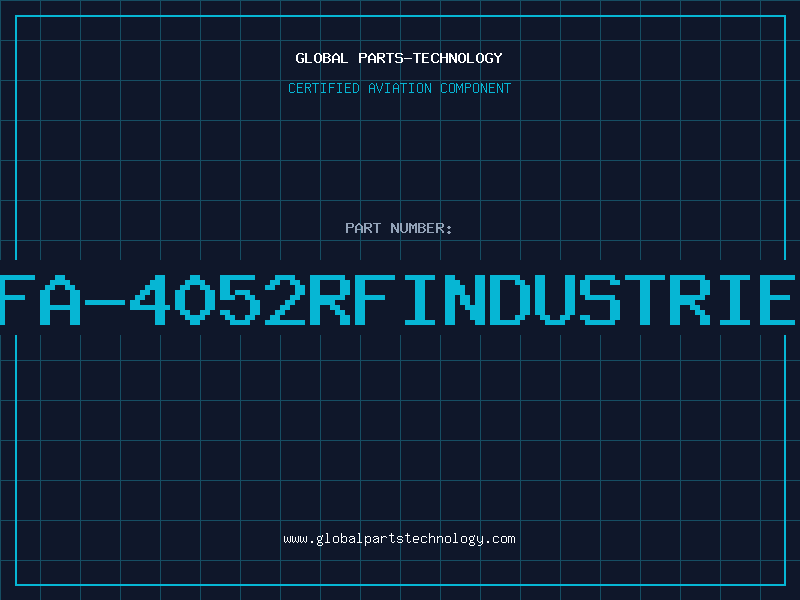 Aviation Part RFA-4052RFINDUSTRIES