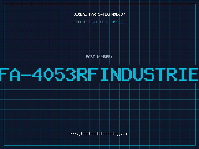 Aviation Part RFA-4053RFINDUSTRIES