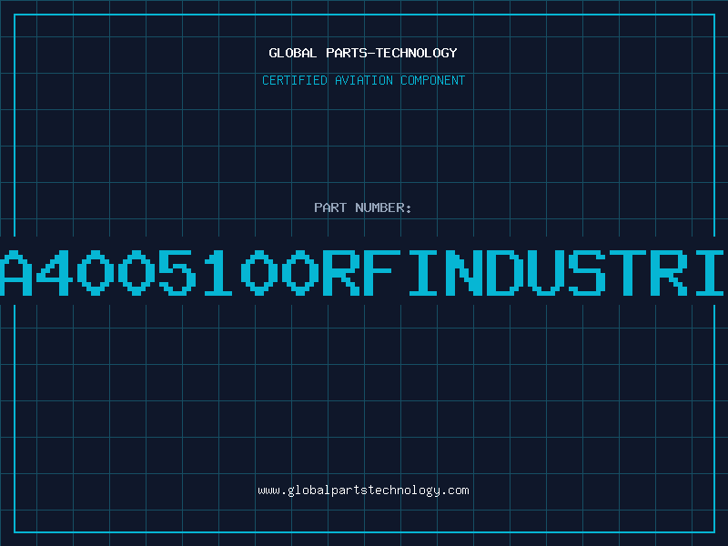 Aviation Part RFA4005100RFINDUSTRIES