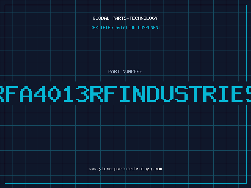 Aviation Part RFA4013RFINDUSTRIES