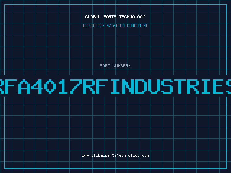 Aviation Part RFA4017RFINDUSTRIES