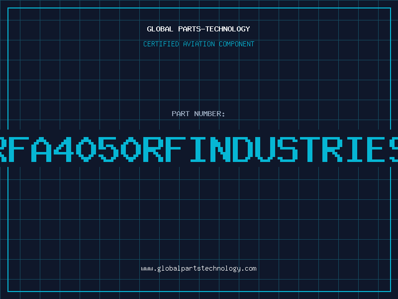 Aviation Part RFA4050RFINDUSTRIES