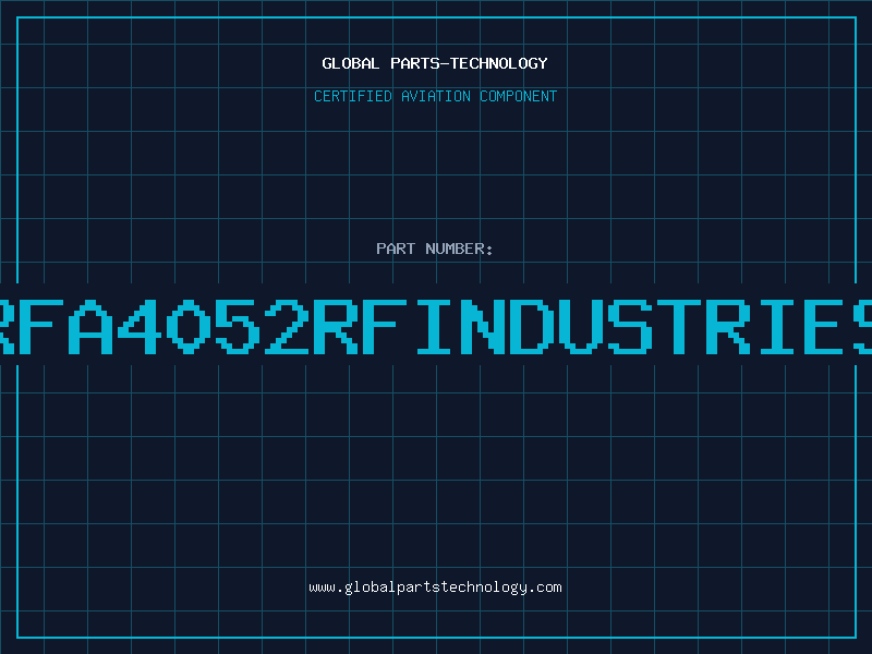 Aviation Part RFA4052RFINDUSTRIES