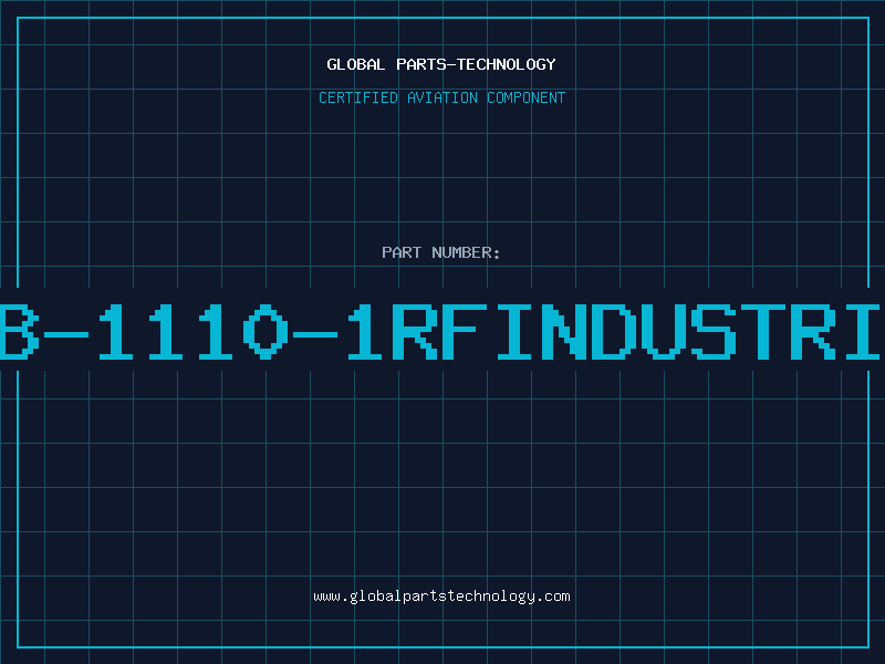 Aviation Part RFB-1110-1RFINDUSTRIES