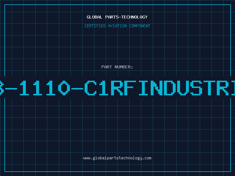Aviation Part RFB-1110-C1RFINDUSTRIES