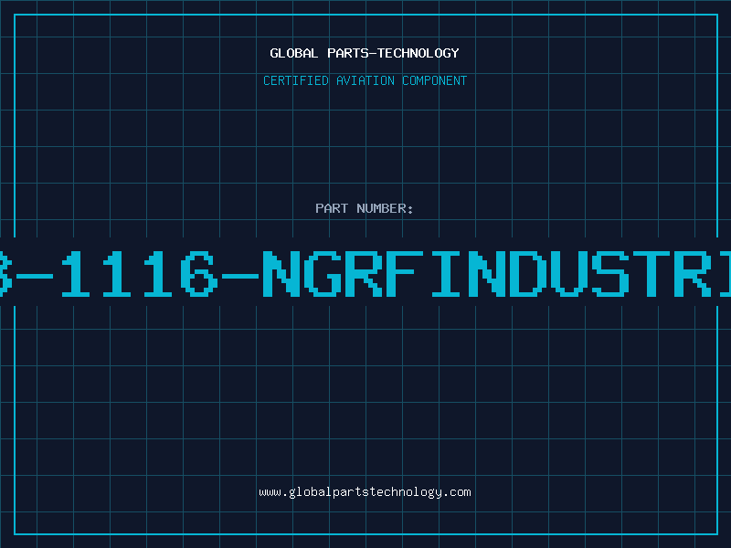 Aviation Part RFB-1116-NGRFINDUSTRIES