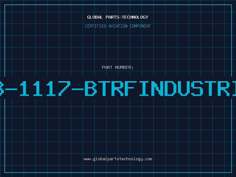 Aviation Part RFB-1117-BTRFINDUSTRIES