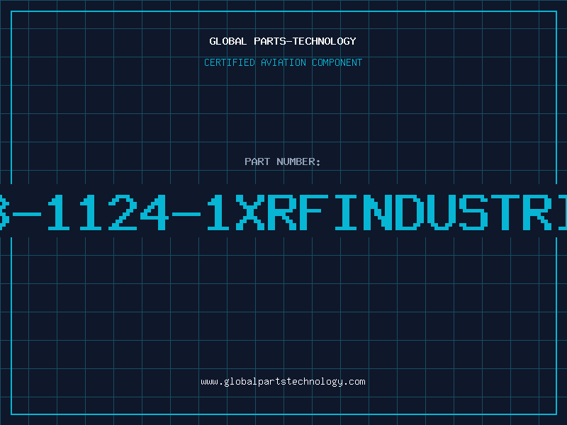Aviation Part RFB-1124-1XRFINDUSTRIES