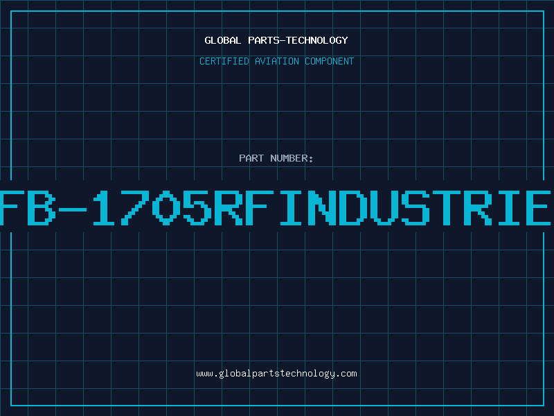 Aviation Part RFB-1705RFINDUSTRIES