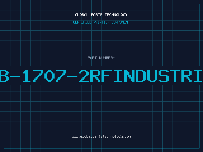 Aviation Part RFB-1707-2RFINDUSTRIES