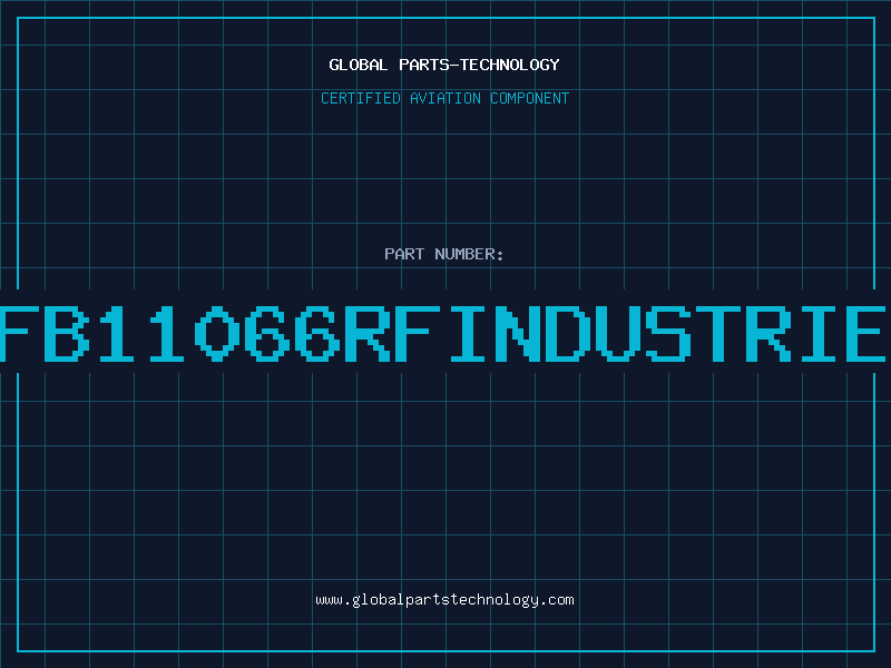 Aviation Part RFB11066RFINDUSTRIES