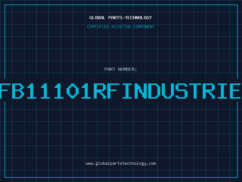 Aviation Part RFB11101RFINDUSTRIES