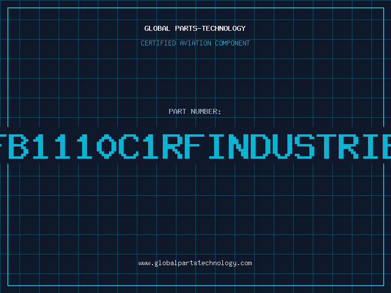 Aviation Part RFB1110C1RFINDUSTRIES