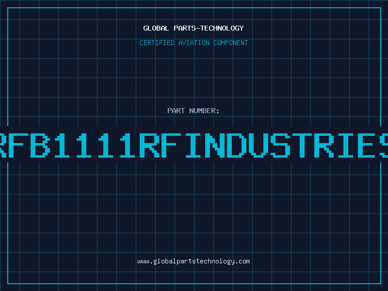 Aviation Part RFB1111RFINDUSTRIES