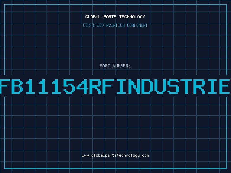 Aviation Part RFB11154RFINDUSTRIES
