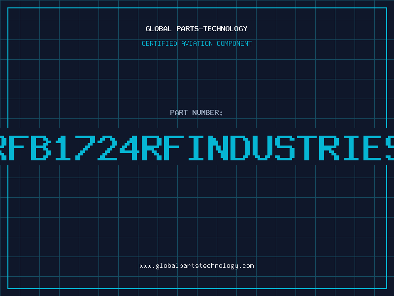 Aviation Part RFB1724RFINDUSTRIES