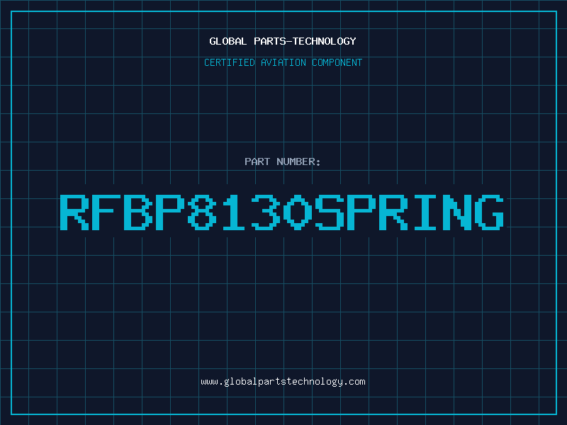Aviation Part RFBP8130SPRING