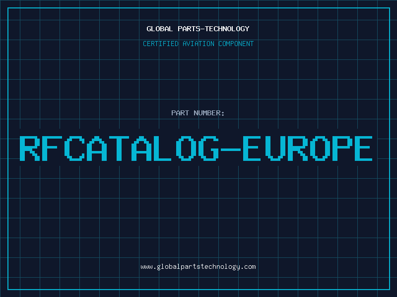 Aviation Part RFCATALOG-EUROPE