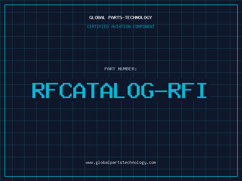 Aviation Part RFCATALOG-RFI