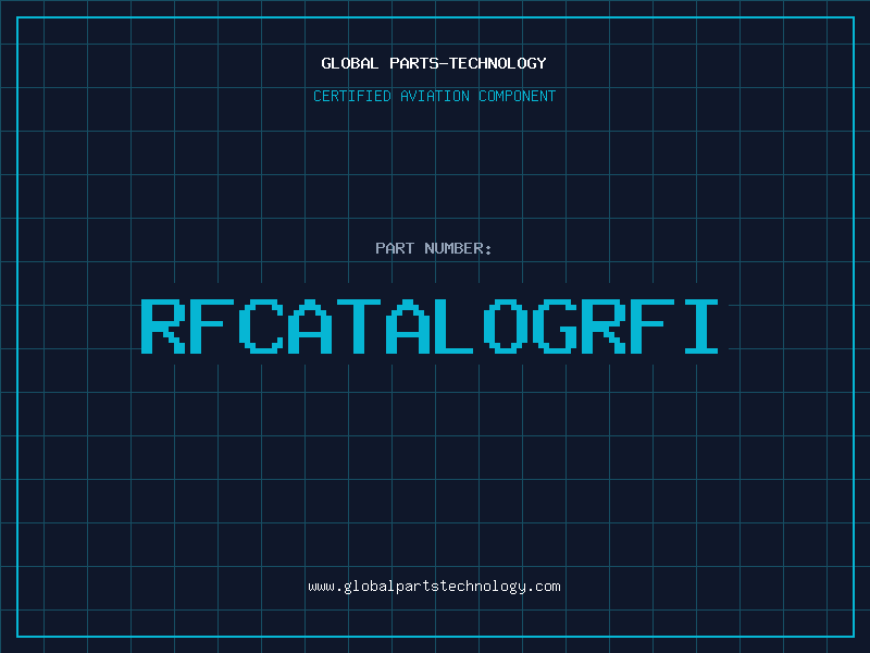 Aviation Part RFCATALOGRFI