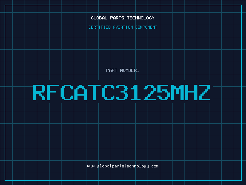 Aviation Part RFCATC3125MHz