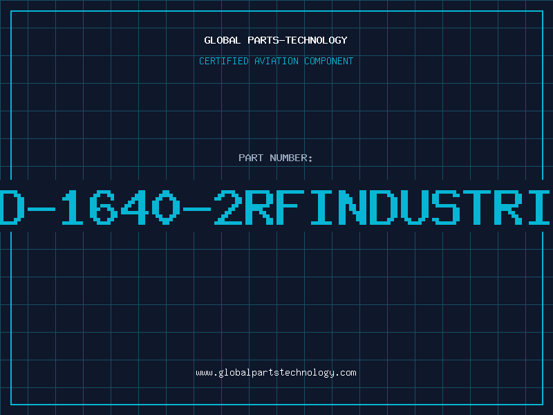 Aviation Part RFD-1640-2RFINDUSTRIES