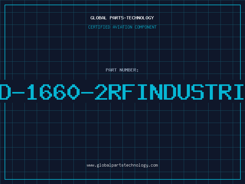 Aviation Part RFD-1660-2RFINDUSTRIES