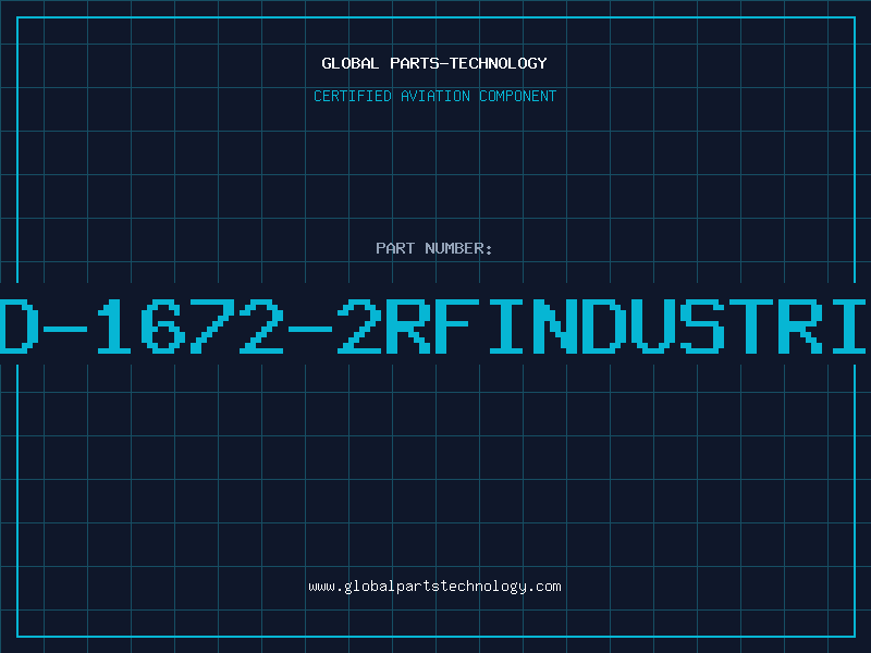 Aviation Part RFD-1672-2RFINDUSTRIES