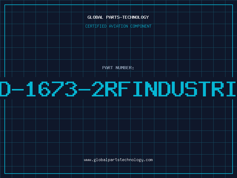 Aviation Part RFD-1673-2RFINDUSTRIES