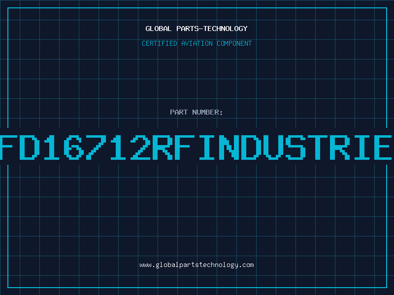 Aviation Part RFD16712RFINDUSTRIES