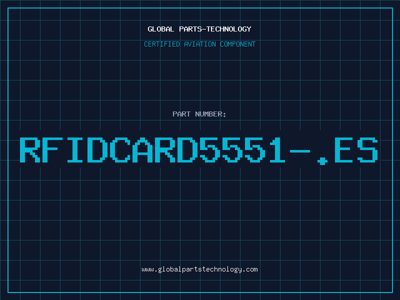 Aviation Part RFIDCARD5551-.ES