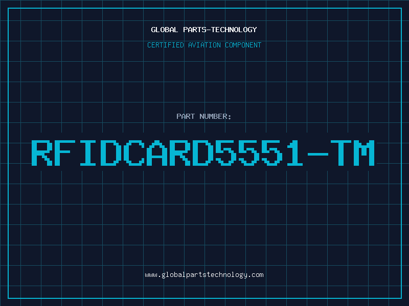 Aviation Part RFIDCARD5551-TM