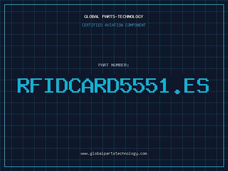 Aviation Part RFIDCARD5551.ES