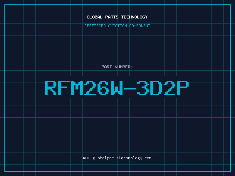 Aviation Part RFM26W-3D2P