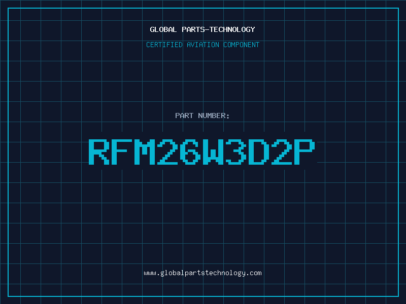 Aviation Part RFM26W3D2P