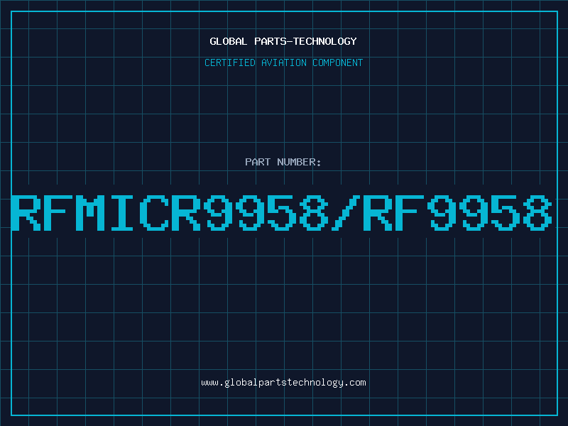 Aviation Part RFMICR9958/RF9958