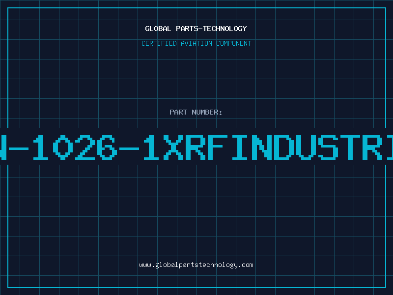 Aviation Part RFN-1026-1XRFINDUSTRIES
