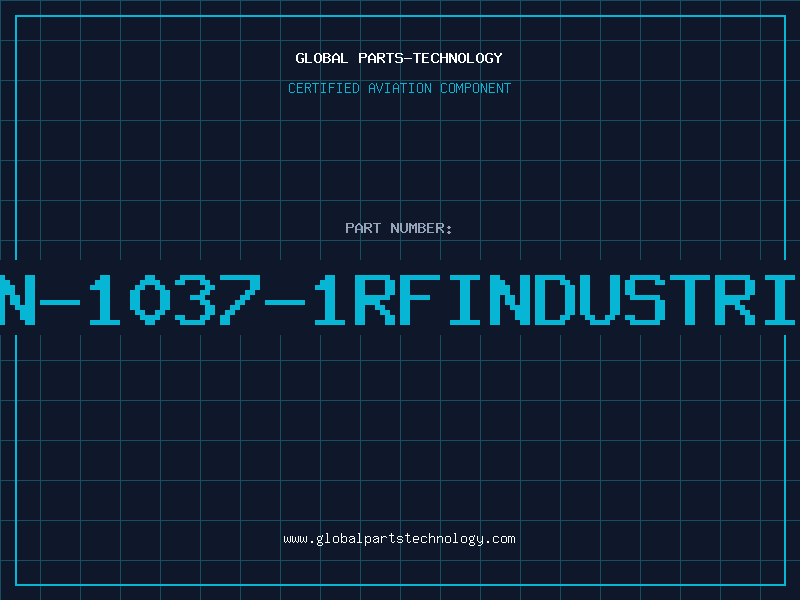 Aviation Part RFN-1037-1RFINDUSTRIES