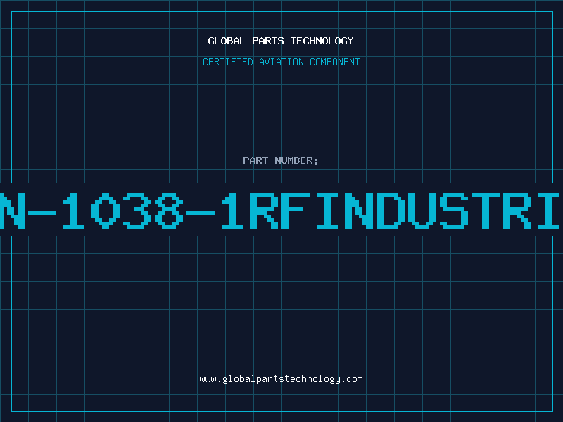 Aviation Part RFN-1038-1RFINDUSTRIES