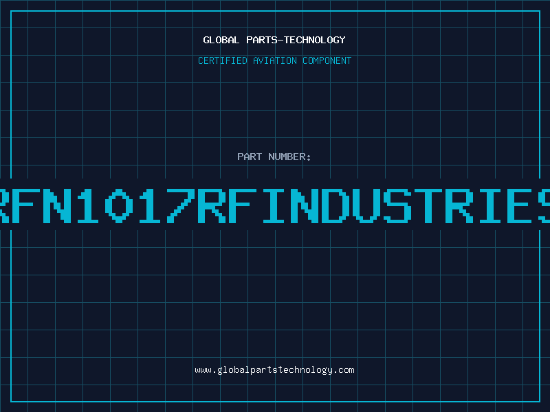 Aviation Part RFN1017RFINDUSTRIES