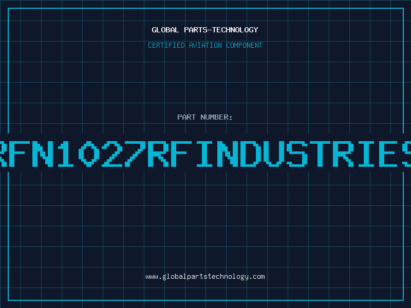 Aviation Part RFN1027RFINDUSTRIES